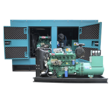 New low fuel consumption generator soundproof generator 75kva diesel generator set